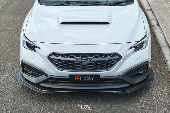 FLOW Designs  VB WRX Front Lip Splitter Extensions (Pair) - MODE Auto Concepts