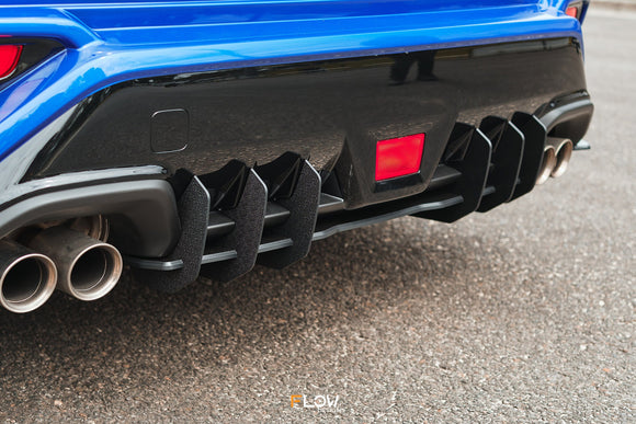 VB WRX Flow-Lock Rear Diffuser (GLOSS) - MODE Auto Concepts
