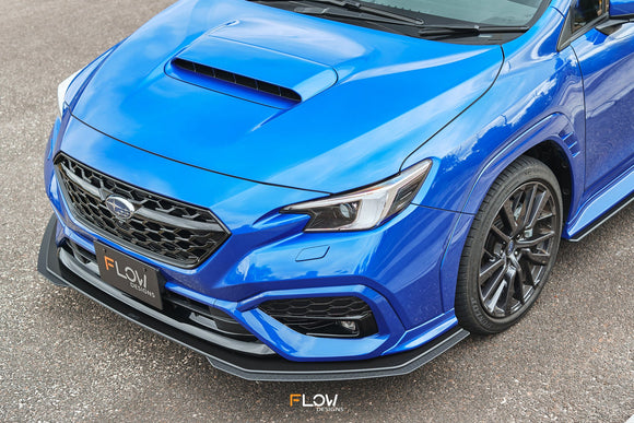 FLOW Designs  VB WRX Front Lip Splitter Extensions (Pair) - MODE Auto Concepts