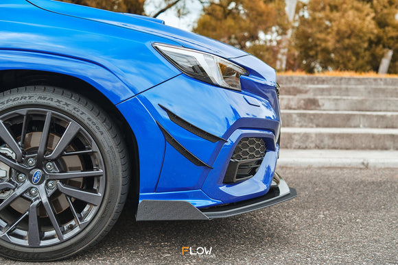 FLOW Designs  VB WRX Front Bumper Canards - MODE Auto Concepts