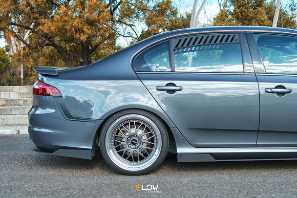 FLOW Designs  Falcon FGX Side Skirt Splitter Winglets (Pair) - MODE Auto Concepts