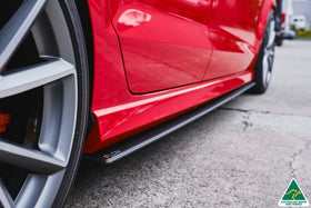 S3 8V Sedan Pre-Facelift Side Skirt Splitters V3 (Pair) - 0