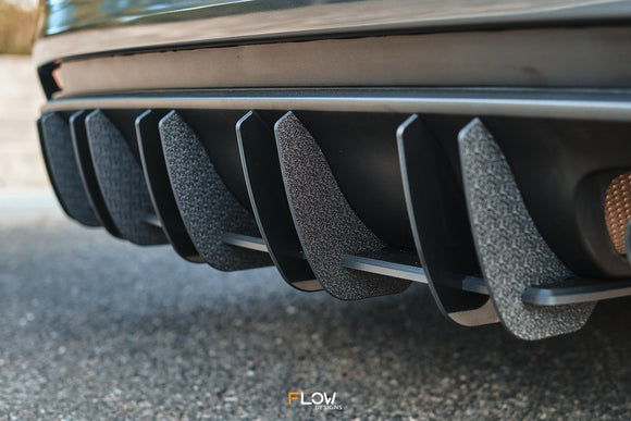 FLOW Designs  Falcon FGX Flow-Lock Rear Diffuser (GLOSS) - MODE Auto Concepts
