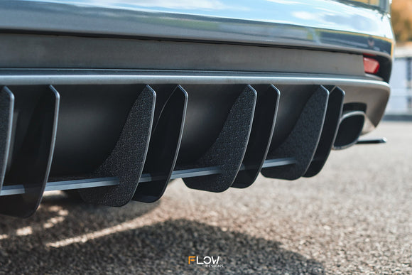 FLOW Designs  Falcon FGX Flow-Lock Rear Diffuser (GLOSS) - MODE Auto Concepts