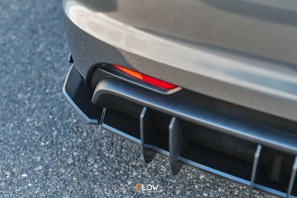 FLOW Designs  Falcon FGX Flow-Lock Rear Diffuser (GLOSS) - MODE Auto Concepts