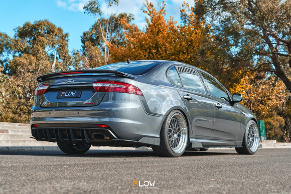 FLOW Designs  Falcon FGX Flow-Lock Rear Diffuser (TEXTURED) - MODE Auto Concepts