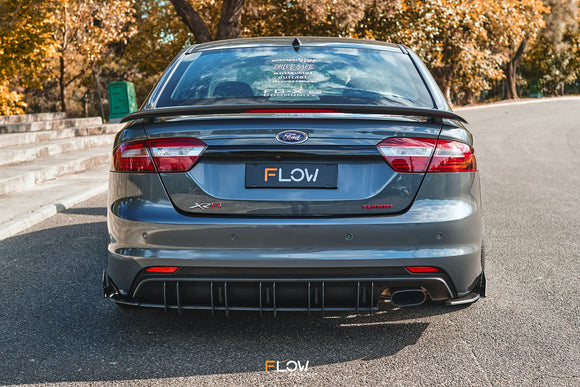 FLOW Designs  Falcon FGX Flow-Lock Rear Diffuser (TEXTURED) - MODE Auto Concepts