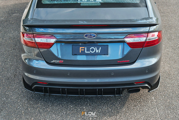 FLOW Designs  Falcon FGX Rear Spats (GLOSS; Pair) - MODE Auto Concepts