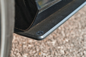 FLOW Designs  Falcon FGX Side Skirt Splitters (TEXTURED: Pair) - MODE Auto Concepts