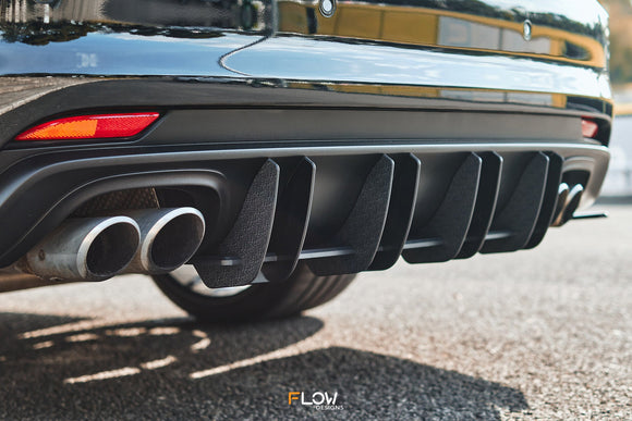 FLOW Designs  Falcon FGX Flow-Lock Rear Diffuser (GLOSS) - MODE Auto Concepts