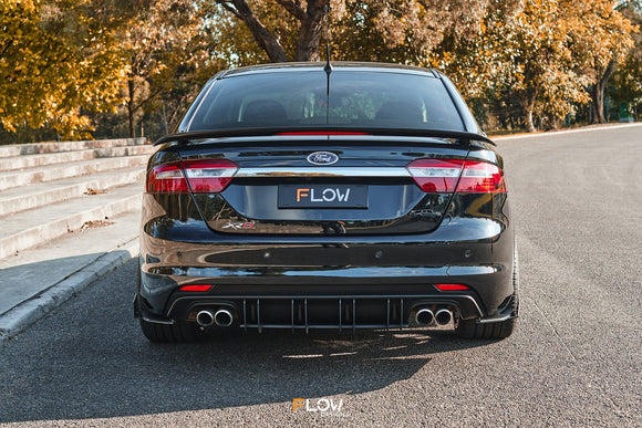 FLOW Designs  Falcon FGX Rear Spats (GLOSS; Pair) - MODE Auto Concepts