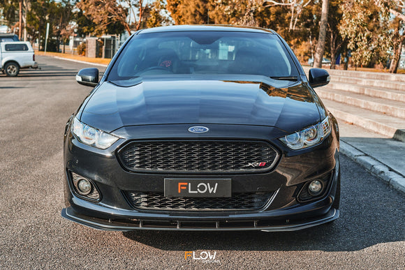 FLOW Designs  Falcon FGX Front Lip Splitter Extensions (Pair) - MODE Auto Concepts