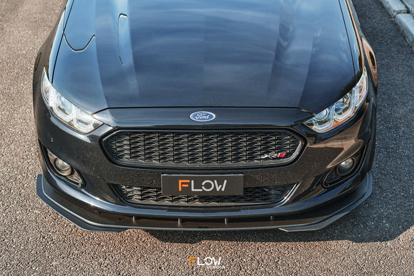 FLOW Designs  Falcon FGX Front Lip Splitter (TEXTURED) - MODE Auto Concepts