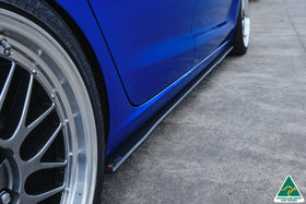 FLOW Designs  i30 SR Hatch (2017-2018) Side Skirt Splitters (Pair) - MODE Auto Concepts