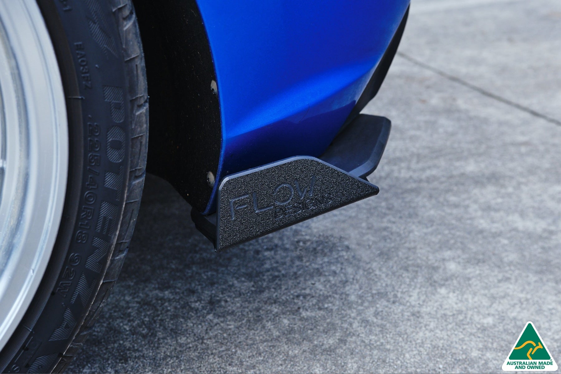 FLOW Designs  i30 SR Hatch (2017-2018) Rear Spat Winglets (Pair) - MODE Auto Concepts