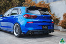 FLOW Designs  i30 SR Hatch (2017-2018) Flow-Lock Rear Diffuser - MODE Auto Concepts
