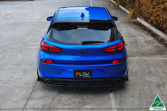 FLOW Designs  i30 SR Hatch (2017-2018) Flow-Lock Rear Diffuser - MODE Auto Concepts