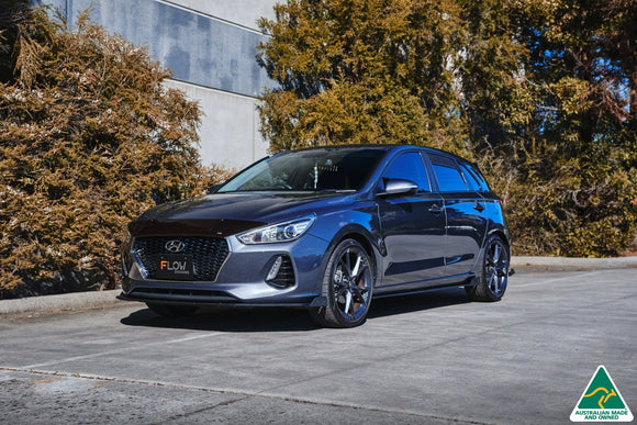 i30 Hatch PD1, PD2 2018-2020 Front Lip Splitter & Mounting Brace - MODE Auto Concepts