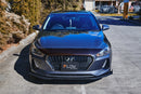 FLOW Designs  i30 Hatch PD1, PD2 2018-2020 Front Lip Splitter & Mounting Brace - MODE Auto Concepts
