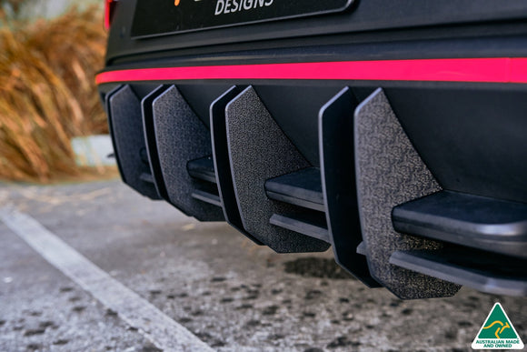 FLOW Designs  i30N Hatch PD FL 2021 Flow-Lock Rear Diffuser - MODE Auto Concepts