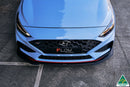 FLOW Designs  i30N Hatch PD FL 2021 Front Lip Splitter Extensions (Pair) - MODE Auto Concepts