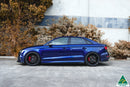 FLOW Designs  S3 8V Sedan Facelift Side Skirt Splitters (Pair) - MODE Auto Concepts