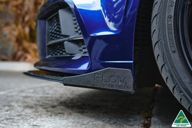 FLOW Designs  S3 8V Sedan Facelift  Front Lip Splitter Winglets (Pair) - MODE Auto Concepts