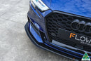 FLOW Designs  S3 8V Sedan Facelift Front Lip Splitter Extensions (Pair) - MODE Auto Concepts