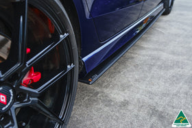 FLOW Designs  S3 8V Sedan Facelift Side Skirt Splitters (Pair) - MODE Auto Concepts