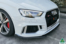 FLOW Designs  RS3 8V Sedan Facelift Front Lip Splitter Winglets (Pair) - MODE Auto Concepts