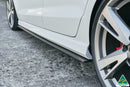 FLOW Designs  RS3 8V Sedan Facelift Side Skirt Splitters (Pair) - MODE Auto Concepts