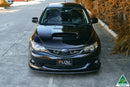 FLOW Designs  Impreza WRX/RS G3 Hatch PFL Front Lip Splitter & Mounting Brace - MODE Auto Concepts