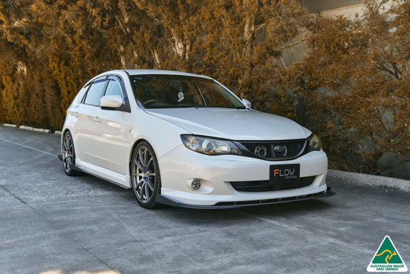 FLOW Designs  Impreza WRX/RS G3 Hatch PFL Front Lip Splitter Winglets (Pair) - MODE Auto Concepts