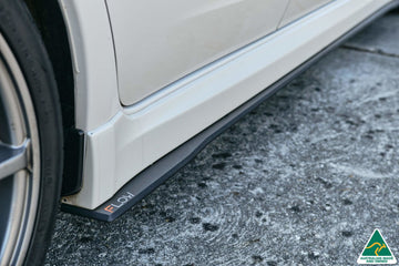 FLOW Designs  Impreza WRX/RS G3 Hatch PFL Side Skirt Splitters (Pair) - MODE Auto Concepts