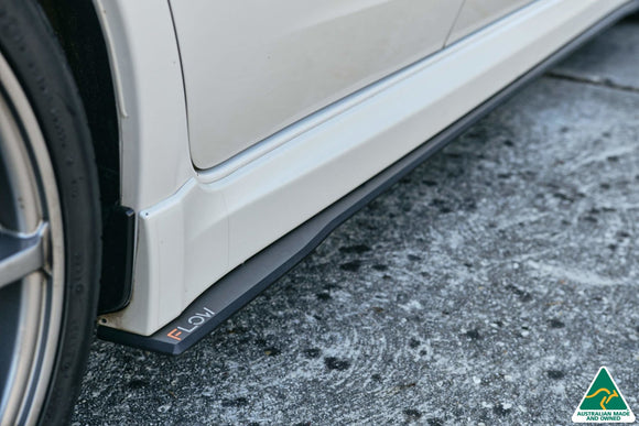 FLOW Designs  Impreza WRX/RS G3 Hatch PFL Side Skirt Splitters (Pair) - MODE Auto Concepts