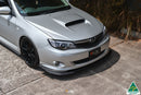 FLOW Designs  Impreza WRX/RS G3 Sedan PFL Front Lip Splitter & Mounting Brace - MODE Auto Concepts