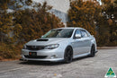 FLOW Designs  Impreza WRX/RS G3 Sedan PFL Front Lip Splitter Winglets (Pair) - MODE Auto Concepts