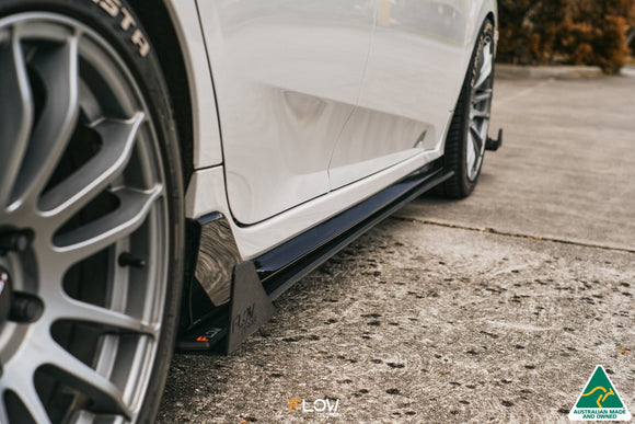 FLOW Designs  FK4/FK7 Civic RS Hatch PFL Side Skirt Splitter Winglets (Pair) - MODE Auto Concepts