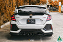 FLOW Designs  FK4/FK7 Civic RS Hatch PFL Flow-Lock Rear Diffuser - MODE Auto Concepts