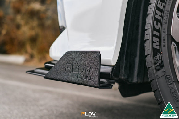 FLOW Designs  FK4/FK7 Civic RS Hatch FL Front Lip Splitter Winglets (Pair) - MODE Auto Concepts