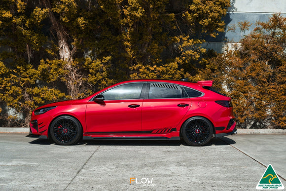 FLOW Designs  Cerato GT PFL Side Skirt Splitters (Pair) - MODE Auto Concepts