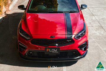 FLOW Designs  Cerato GT PFL Front Lip Splitter & Reinforcement Brackets - MODE Auto Concepts