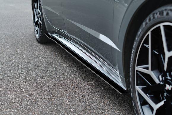FLOW Designs  DN8 Sonata N Line 2020+ Side Skirt Splitters (Pair) - MODE Auto Concepts