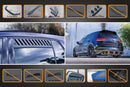 FLOW Designs  MK7.5 Golf GTI Full Lip Splitter Set with Flow-Lock Rear Diffuser - MODE Auto Concepts