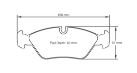 Pagid Brake Pad Set E1144 RSL29 - 0
