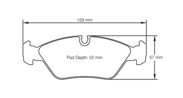 Pagid Brake Pad Set E1144 RSL29 - 0