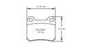 Pagid Brake Pad Set E1177 RSH42-2