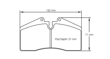 Pagid Brake Pad Set E1204 RSL29 - 0