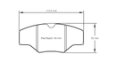Pagid Brake Pad Set E1265 RSH42-2