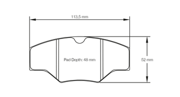 Pagid Brake Pad Set E1265 RSL29 - 0